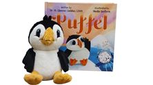 PUFFEL BOOK AND PLUSH PUFFIN SET